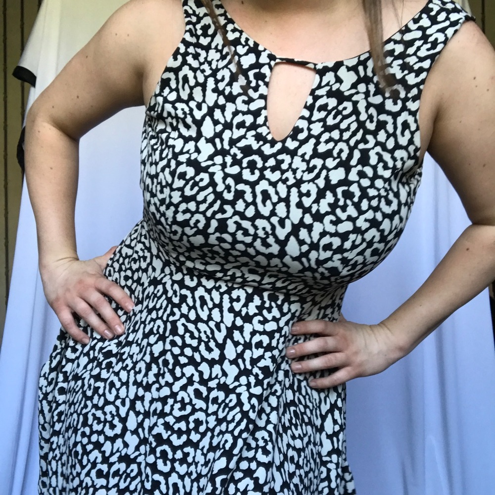 Malaina’s Classy Cheetah Dress